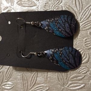 Butterfly Teardrop Earrings